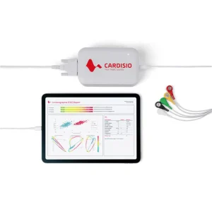 Electrocardiograma Cardisio en Farmacia Santias, Aspe — análisis cardiovascular con inteligencia artificial